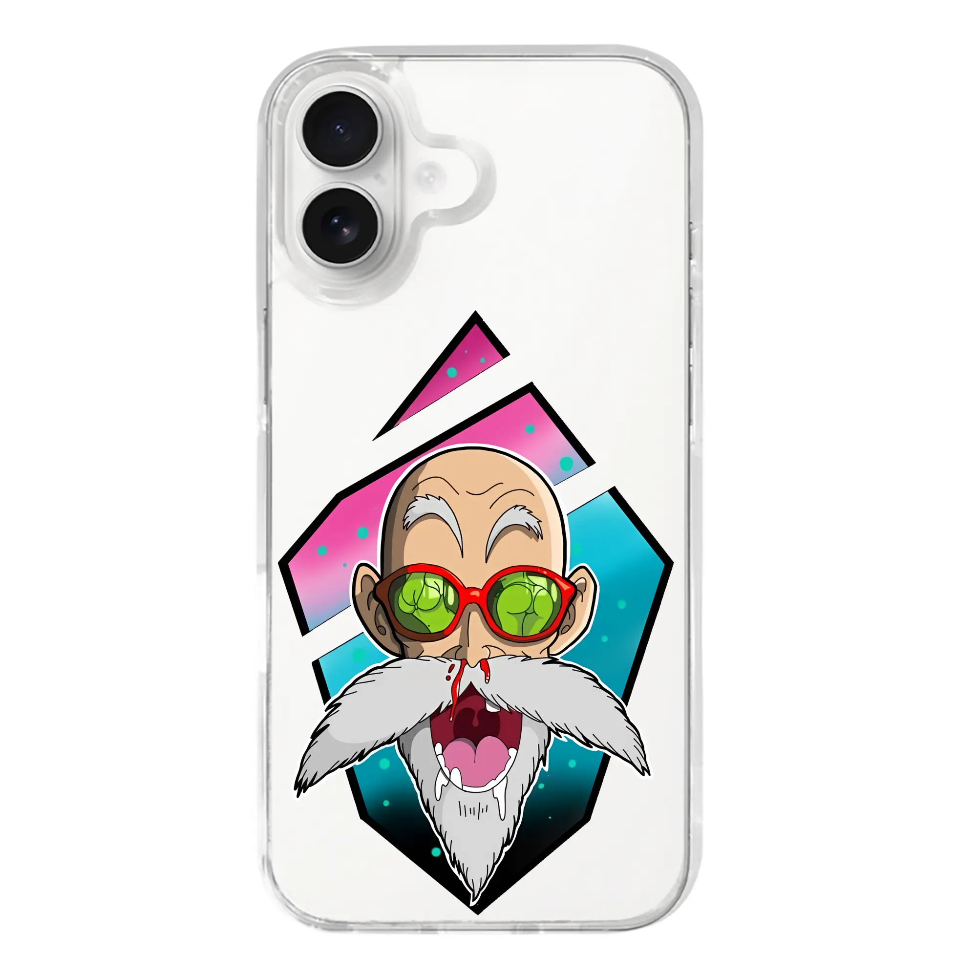 ドラゴンボール グッズ 亀仙人 - iPhone 17シリーズ 透明スマホケース – 薄型・耐衝撃・精密フィット保護カバー